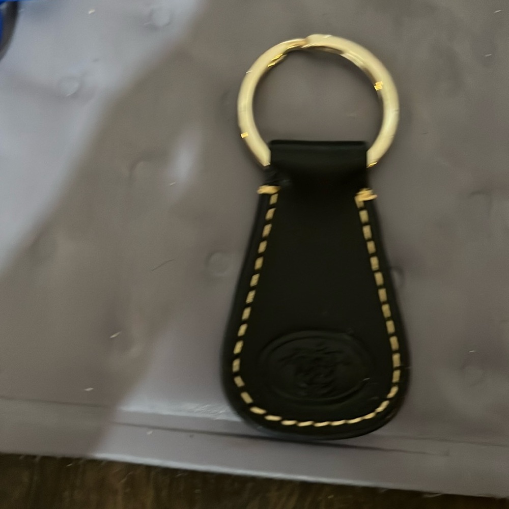 Dooney & Burke leather key fob